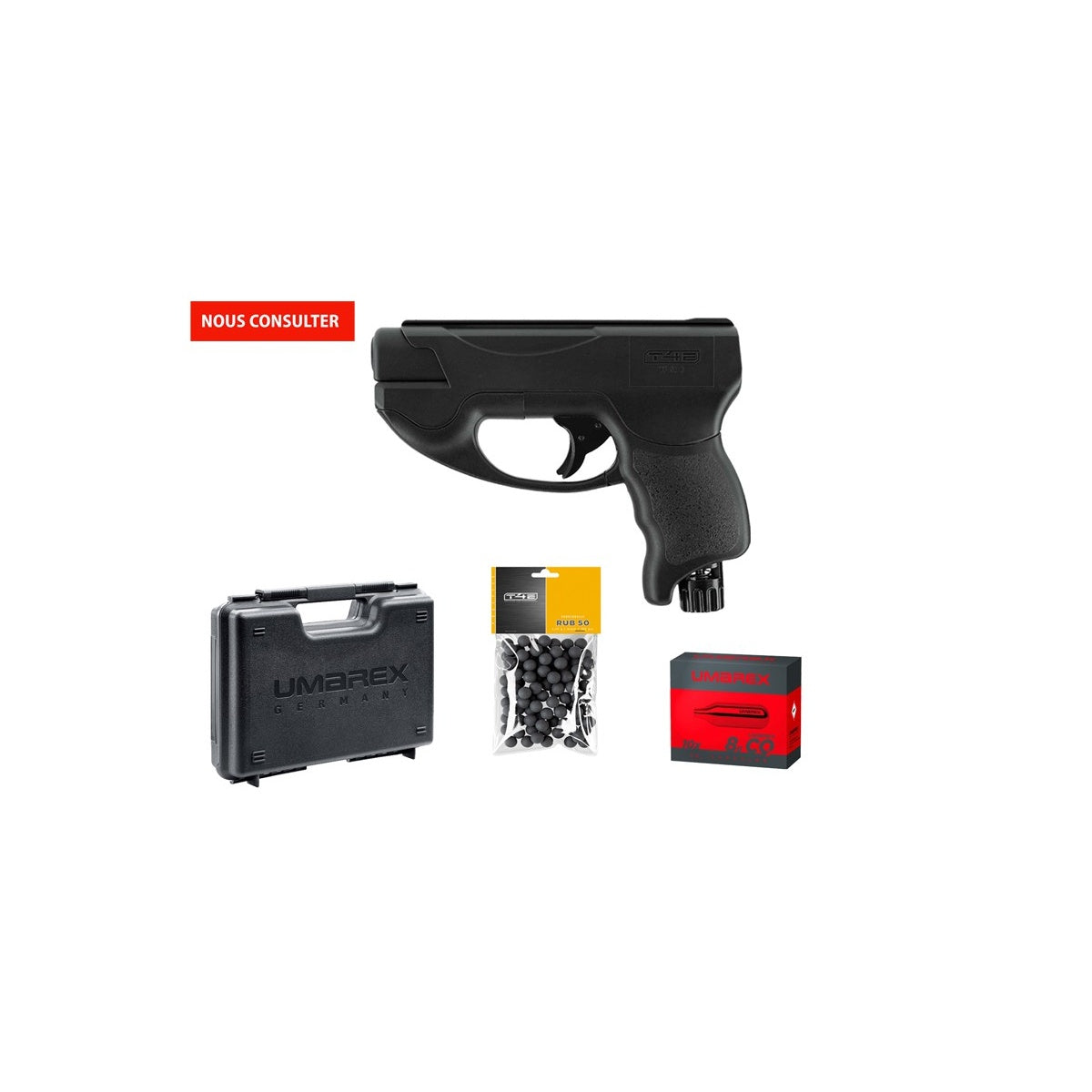 PACK PISTOLET TP50C CAL50 11J